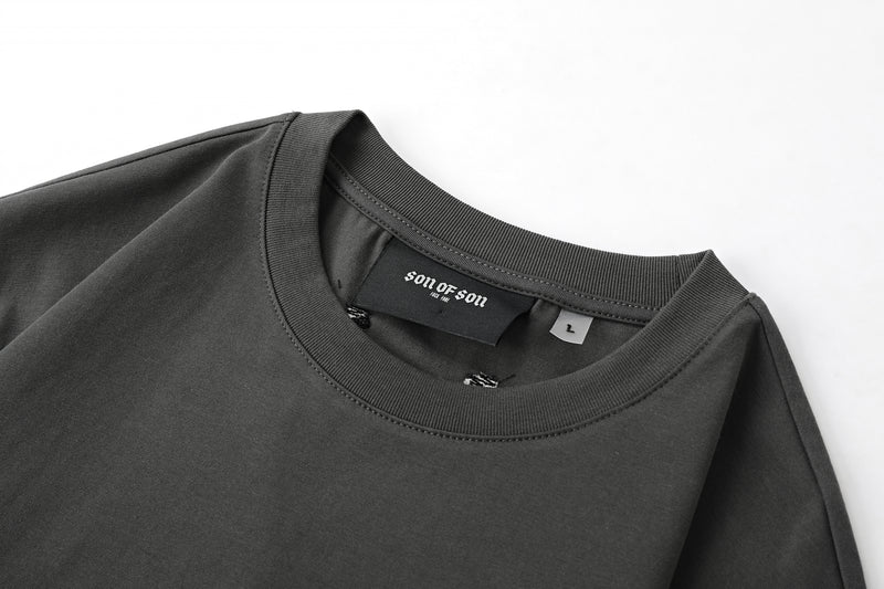 Son Of Two Times Regular Tee —  Dark Grey — vista 5