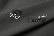 Regular fit dark grey son of two times