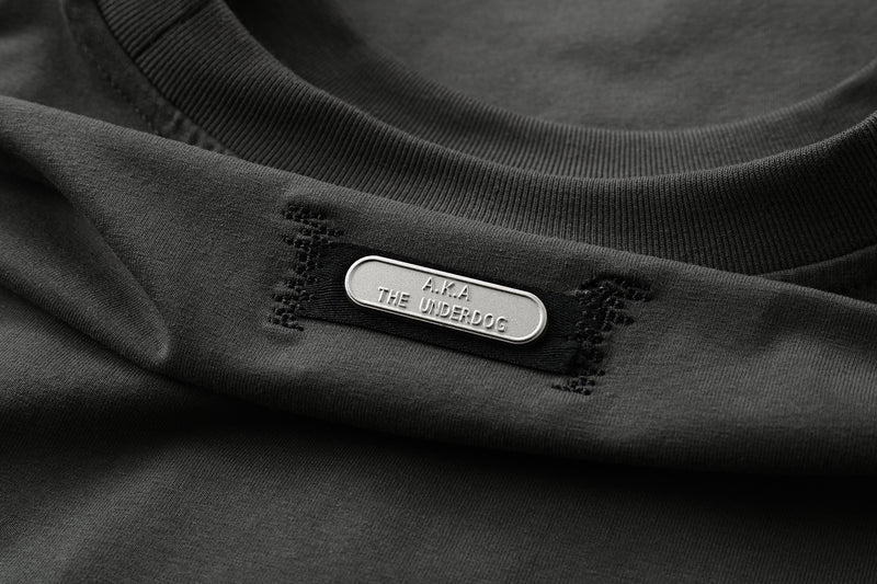 Raised by the hills Oversized T-Shirt — Grey — vista 5