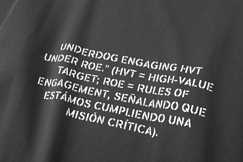 Raised by the hills Oversized T-Shirt — Grey — vista 7