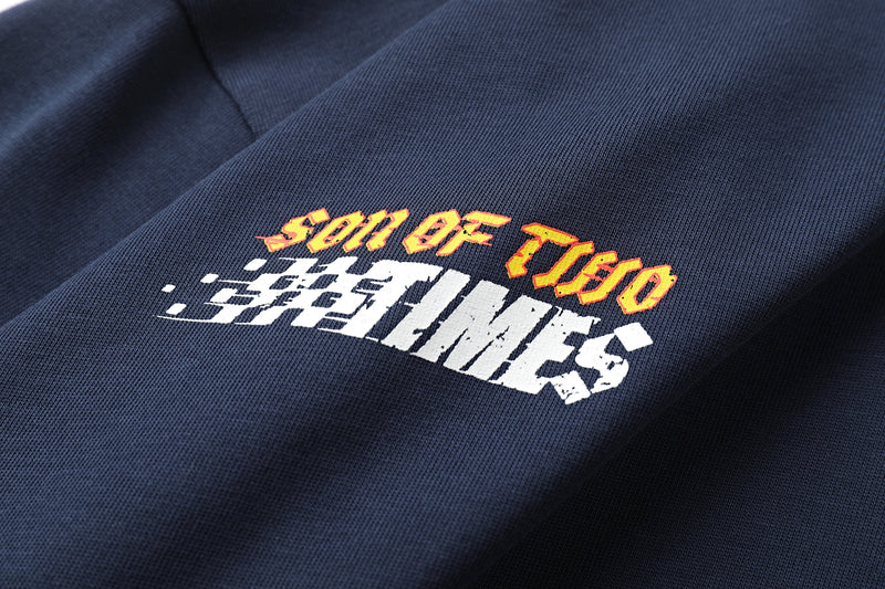 The Last Race Oversized T-Shirt — Blue — vista 10