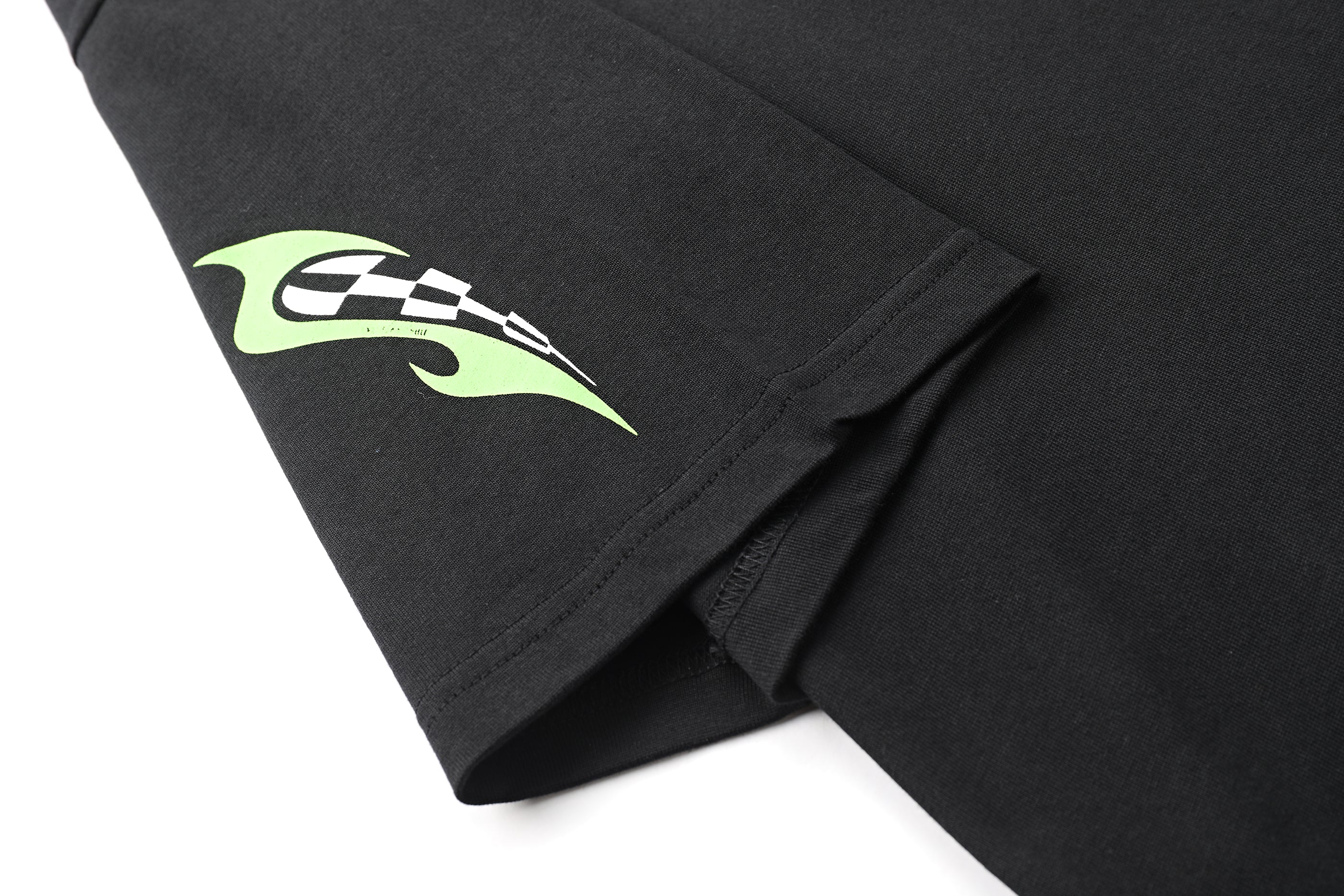Black green fast n sofs