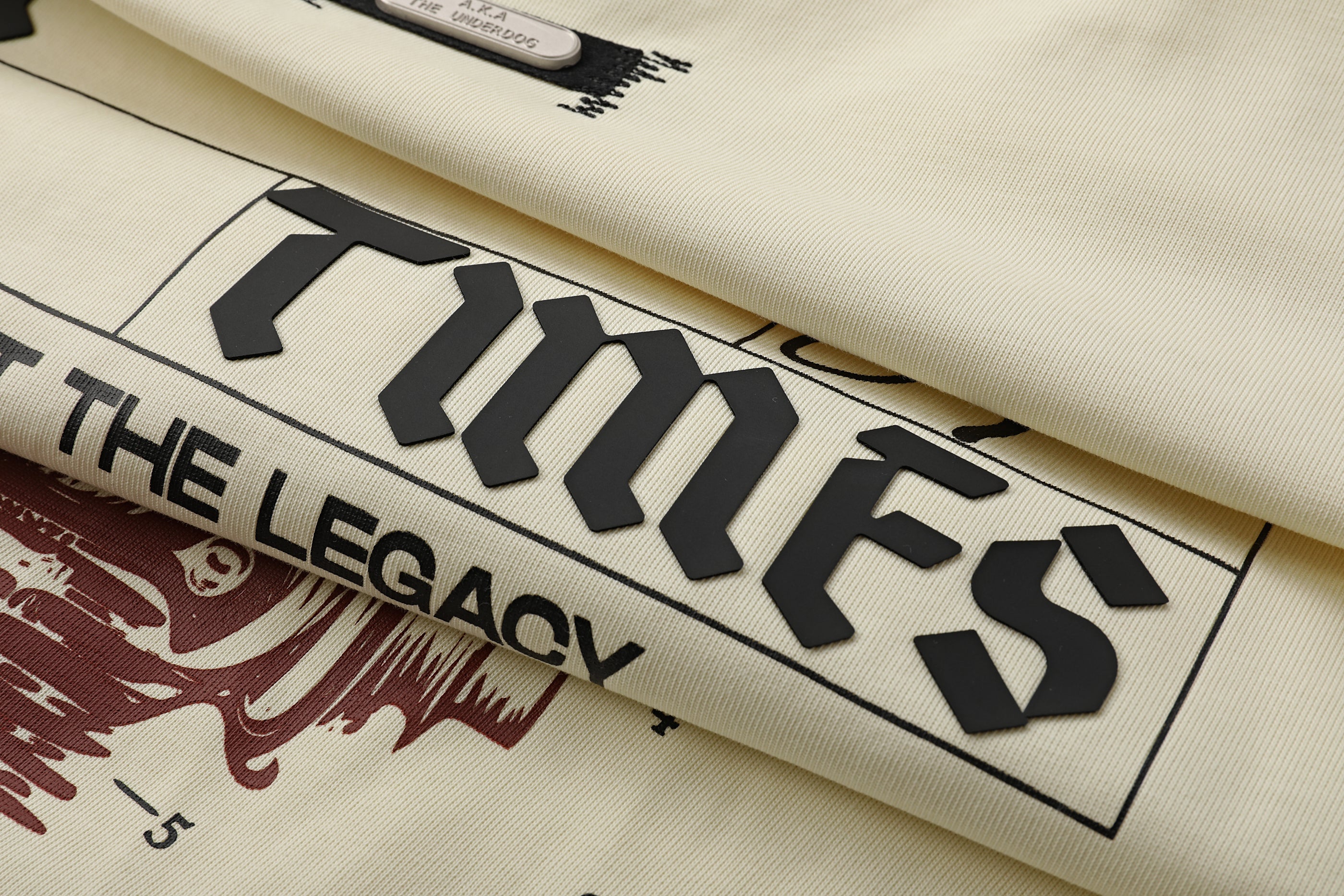 Oversize Cream respect the legacy