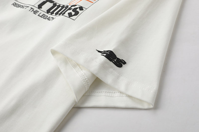 Raised by the hills Oversized T-Shirt — White — vista 11