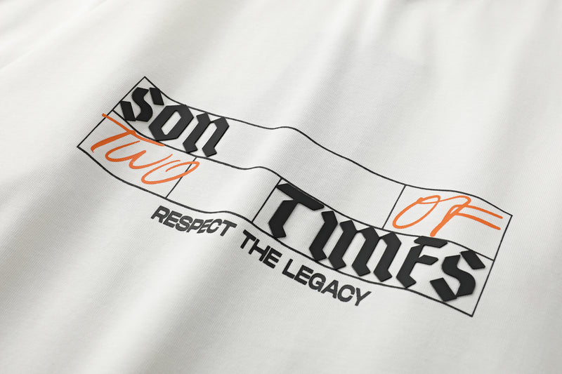 Raised by the hills Oversized T-Shirt — White — vista 7