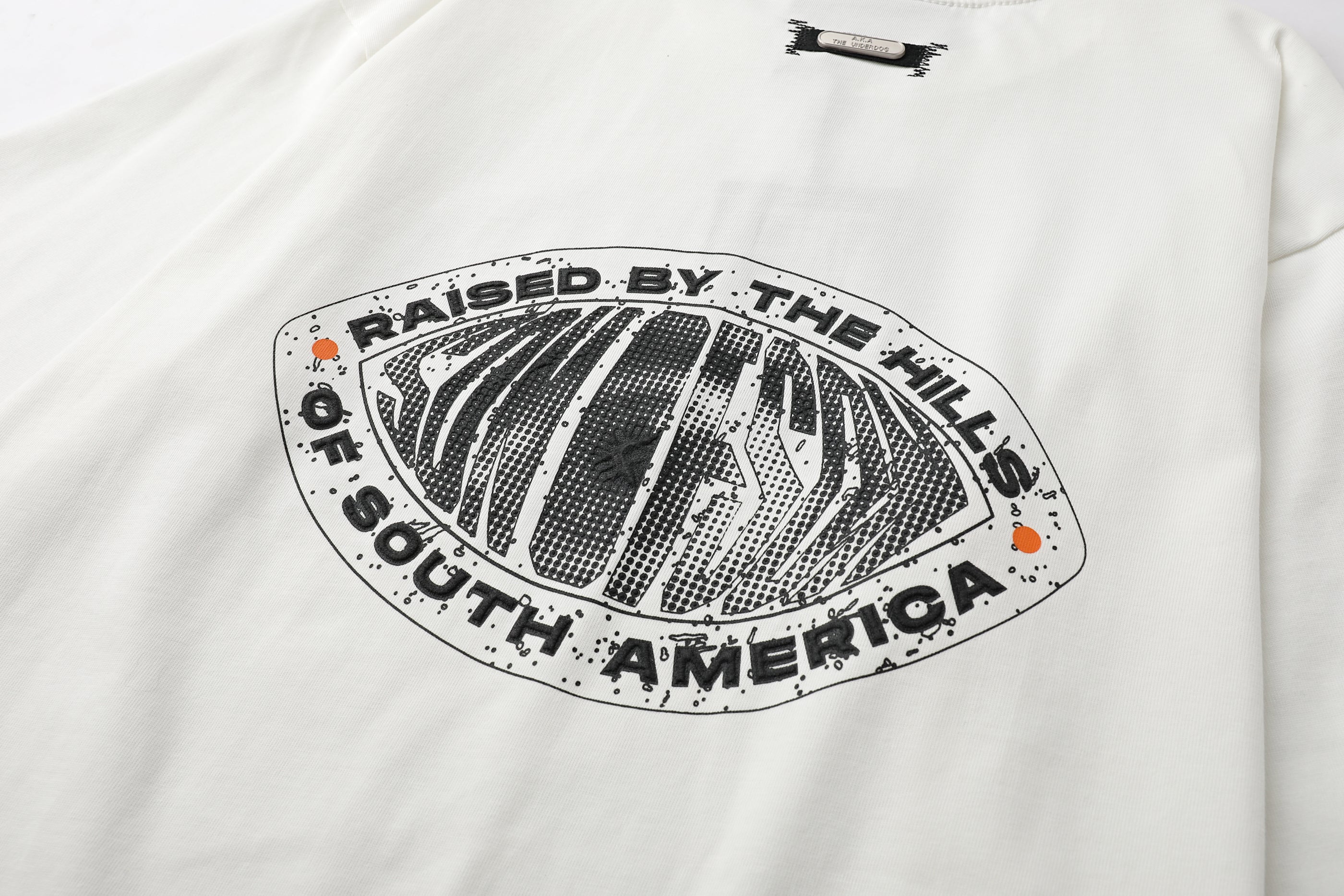 White raised by the hills