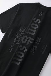 Hijos De La Guajira Oversized T-Shirt — Black