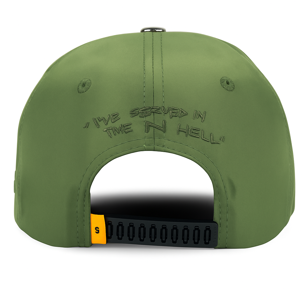 Cap tactical green sofs