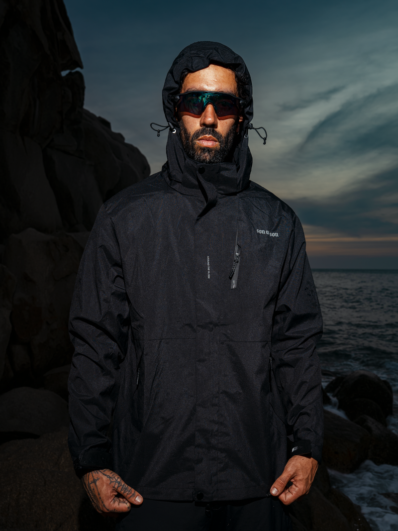 Apex Tech Jacket — Black
