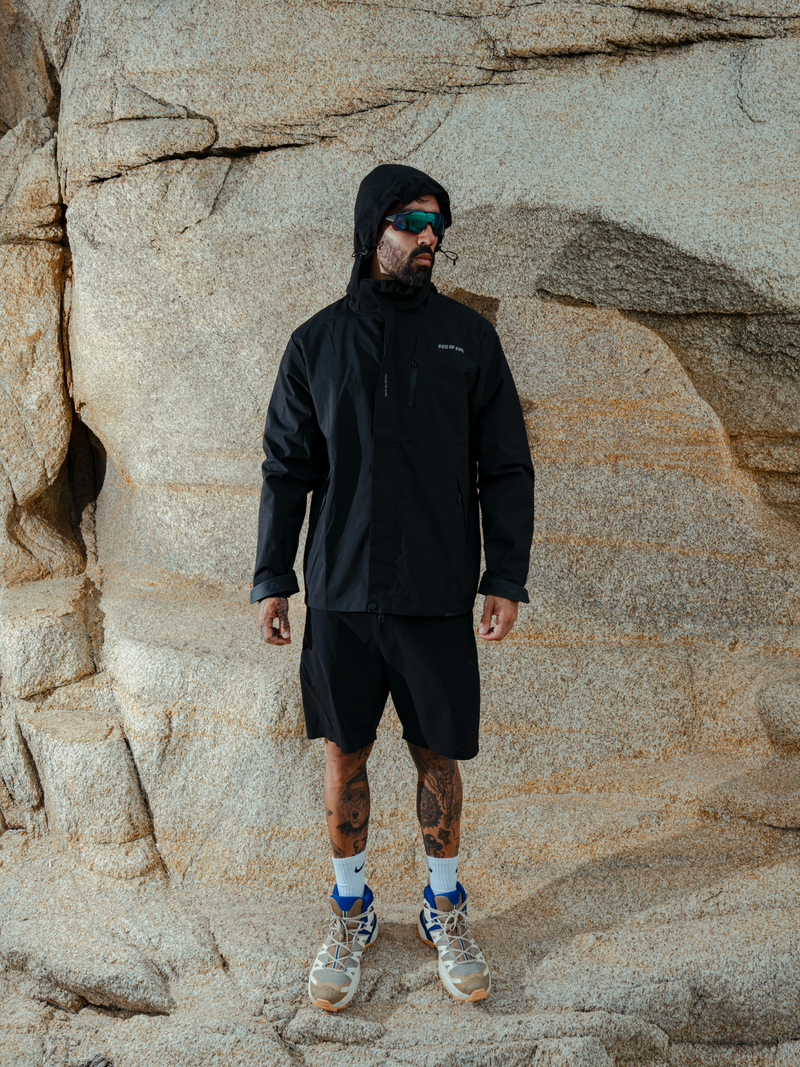 Apex Tech Jacket — Black