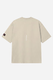 50F5 Oversized Tee — Beige