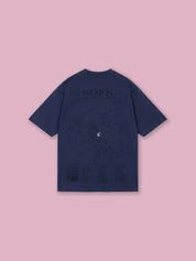 SOFS Academy Oversized T-Shirt — Washed Blue