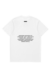 Regular fit white critical mission