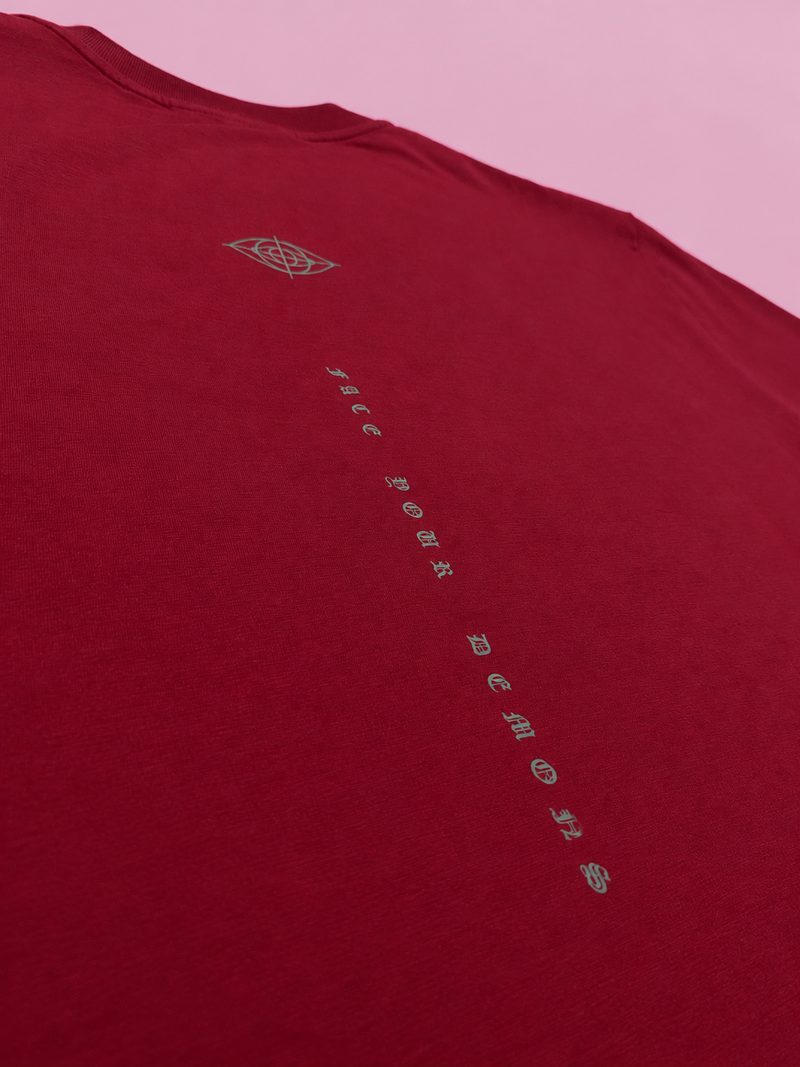 Código Sagrado Regular T-Shirt — Blood Red