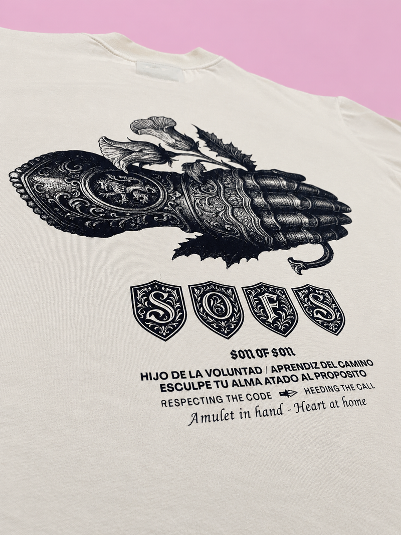 Oath Oversized T-Shirt — Cream