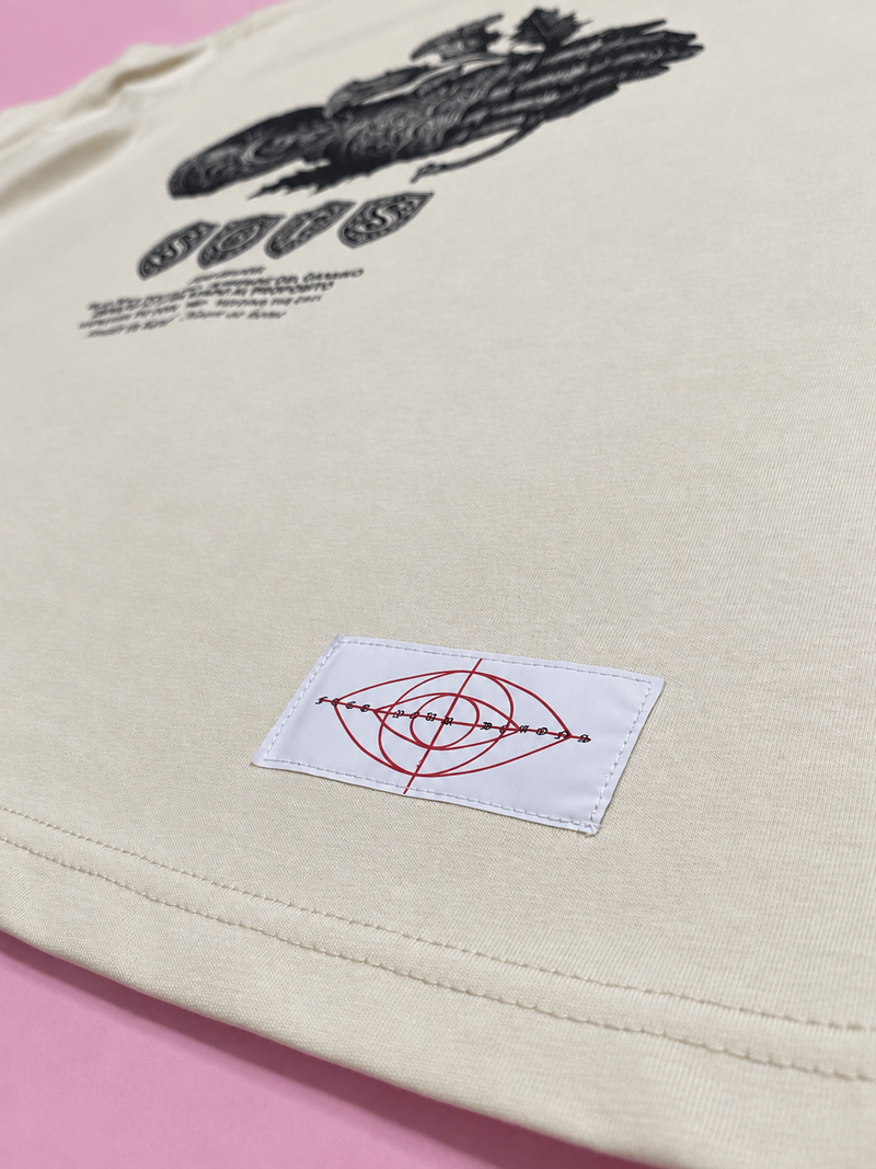 Oath Oversized T-Shirt — Cream