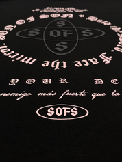 Brand Manifesto Oversized T-Shirt — Black