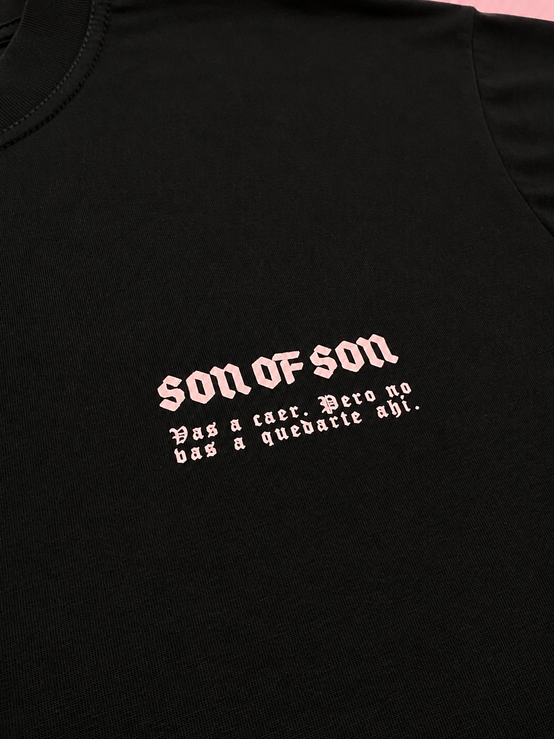 Brand Manifesto Oversized T-Shirt — Black
