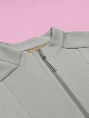 Pulse Quarter Zip — Grey