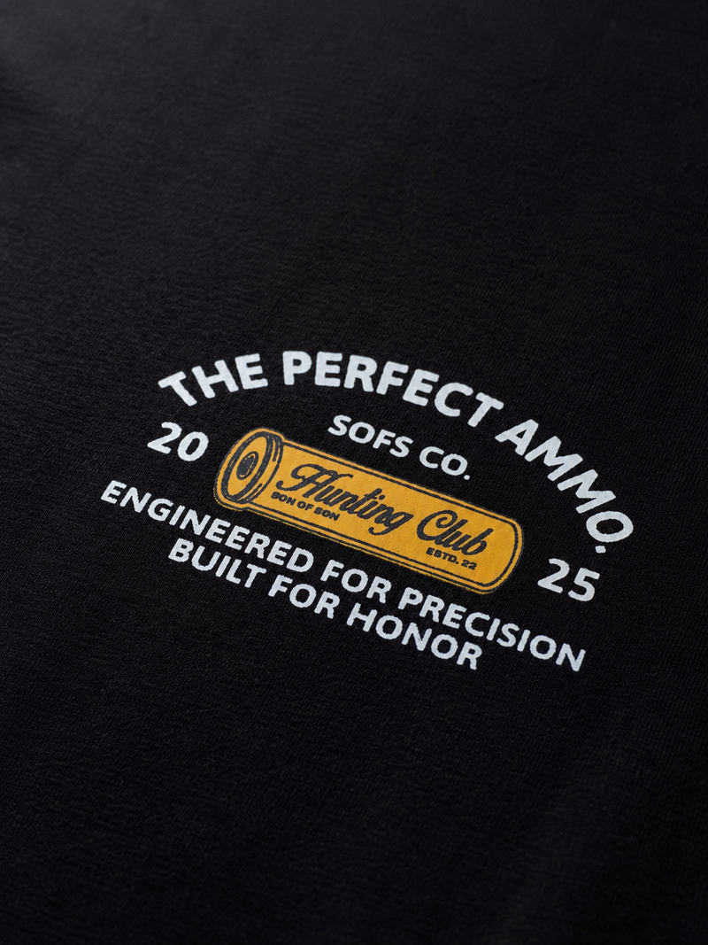 Hunting Club Regular T-Shirt — Black