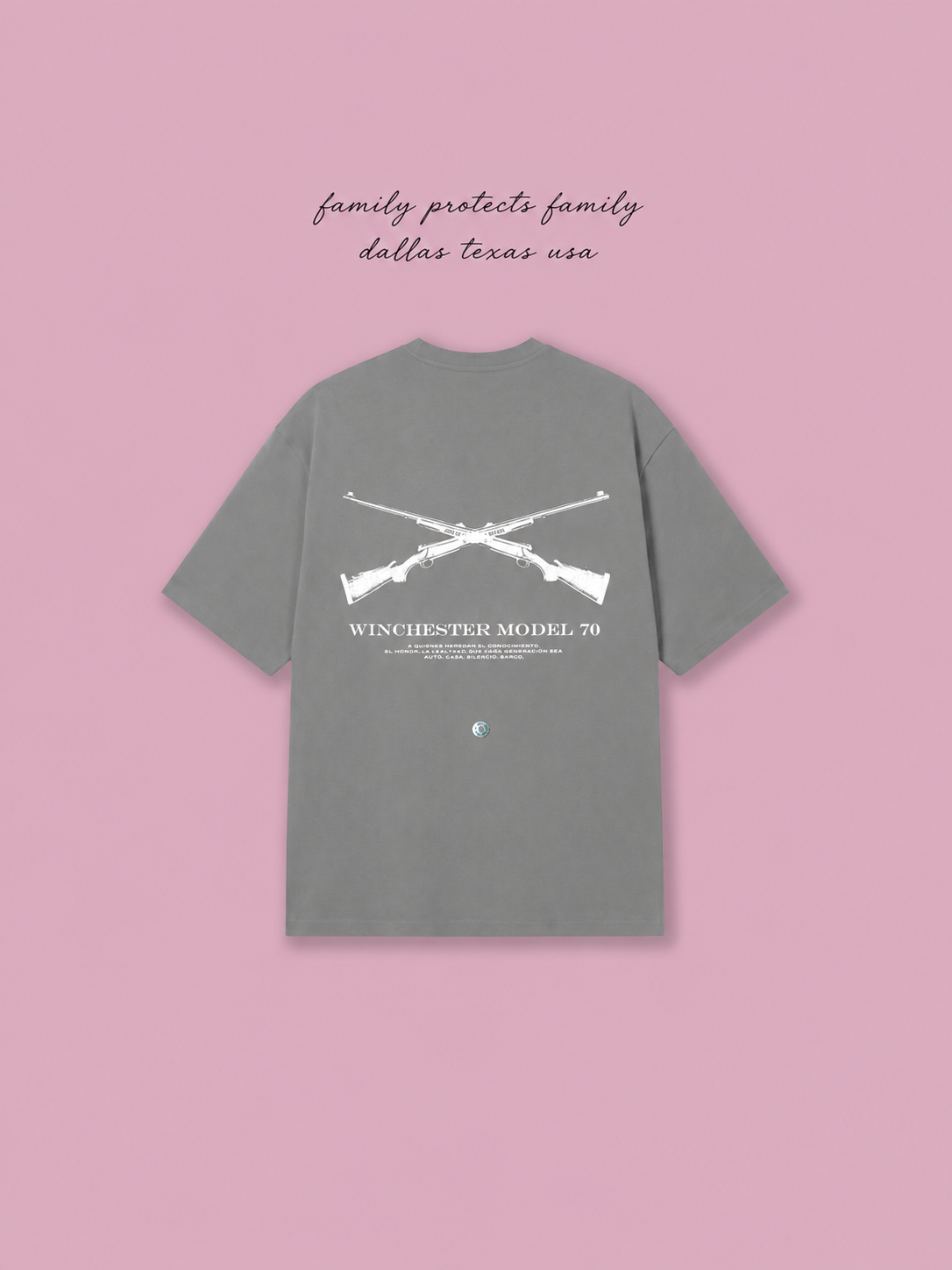 Model 70 Oversized T-Shirt — Grey