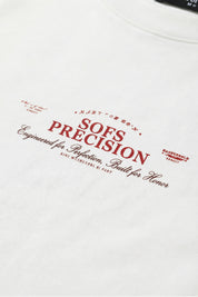 SOFS Precision Regular Tee — White — vista 5