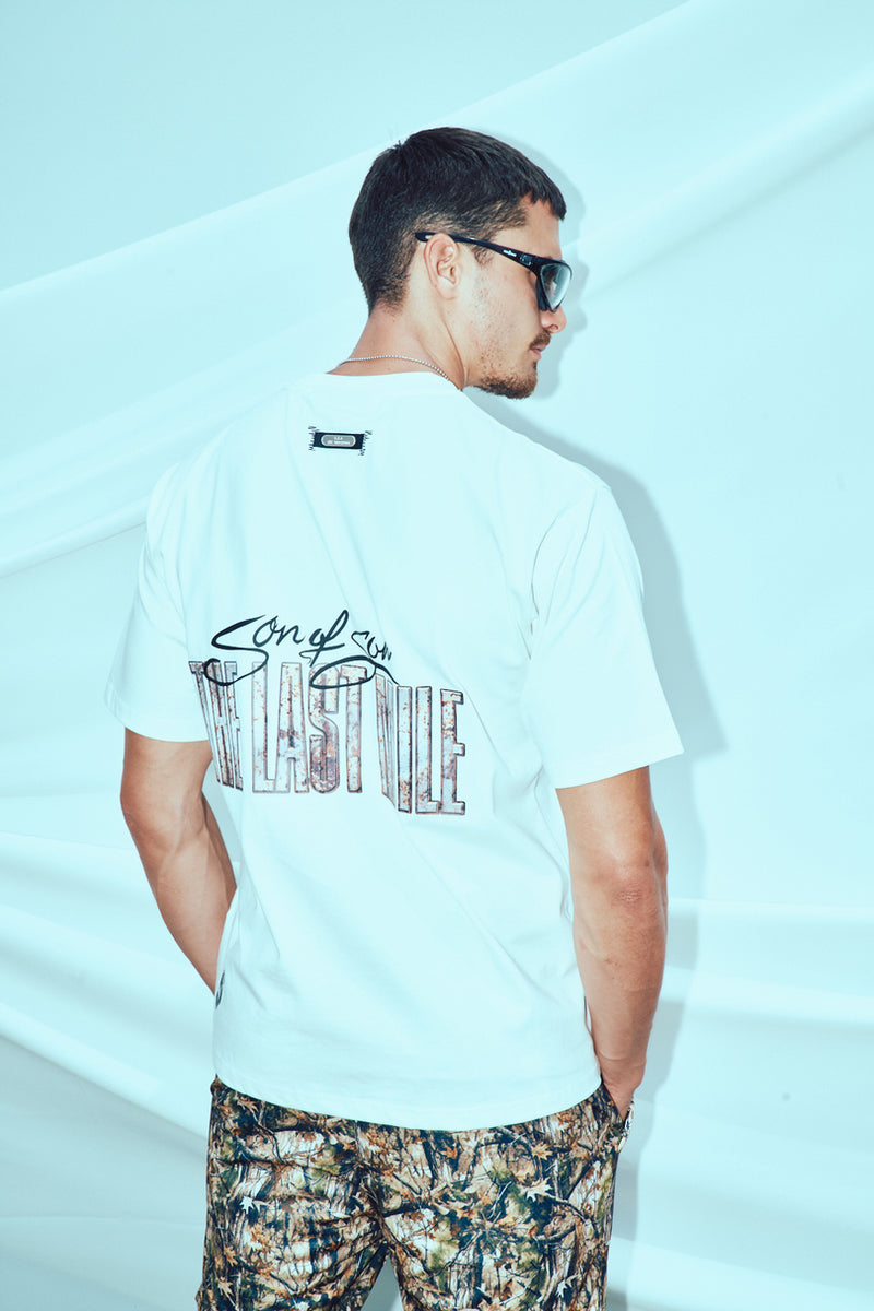 The Last Mile Oversized T-Shirt — White — vista 3