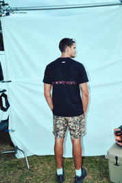 Regular fit black sofs travel