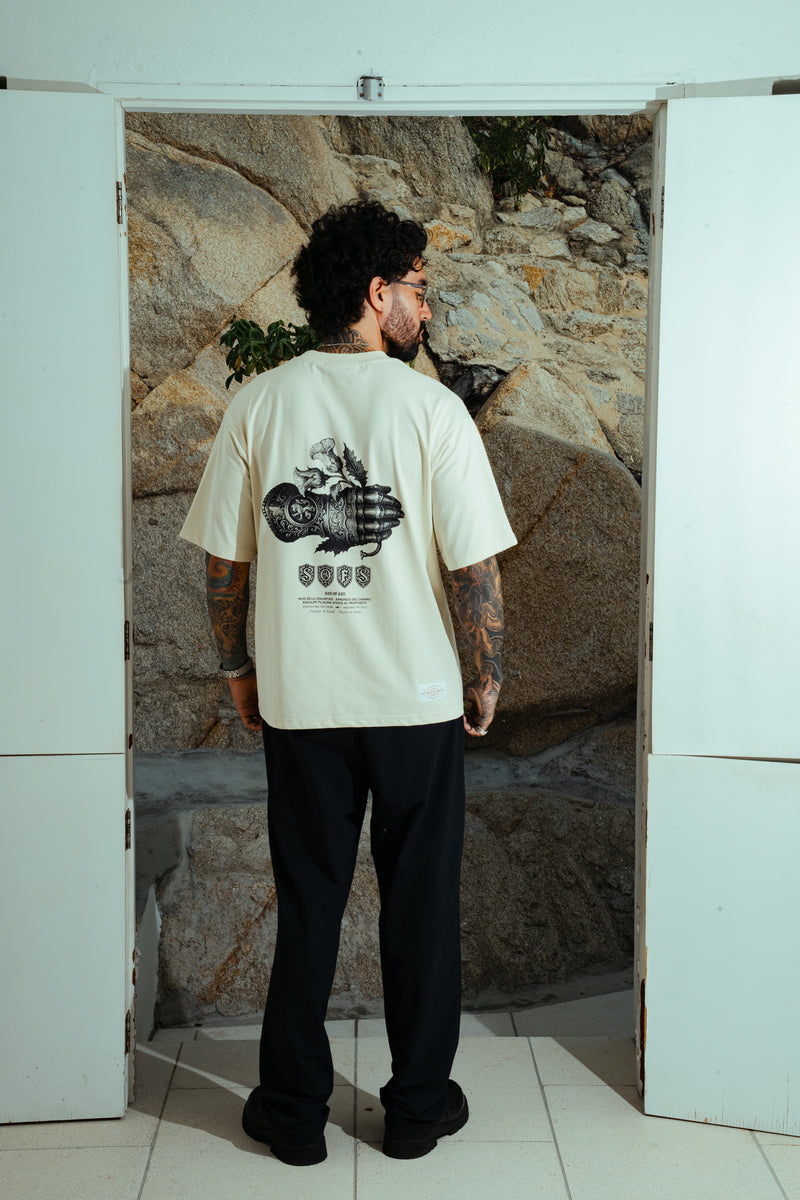 Oath Oversized T-Shirt — Cream