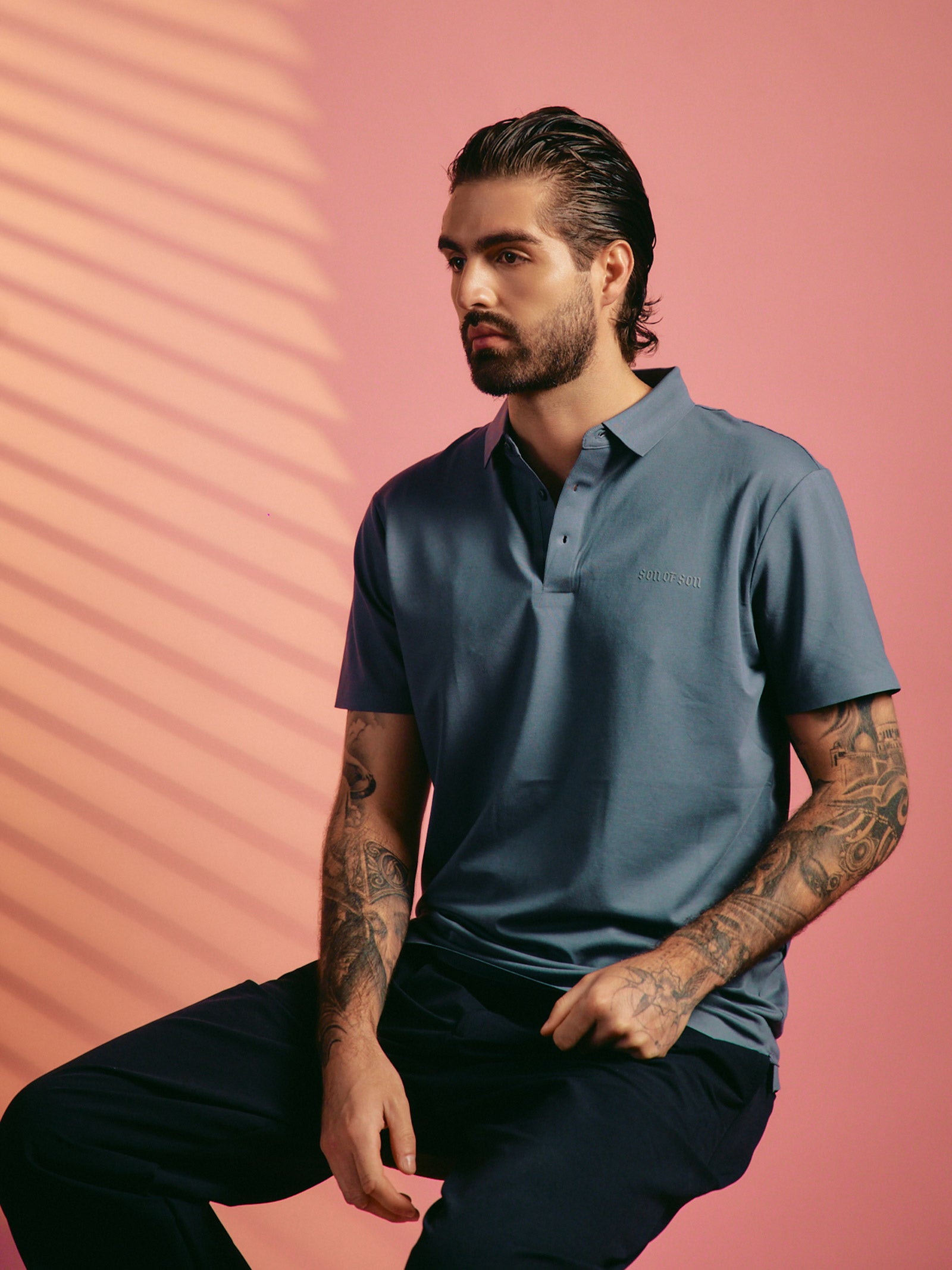 Country Club Regular Polo — Grey
