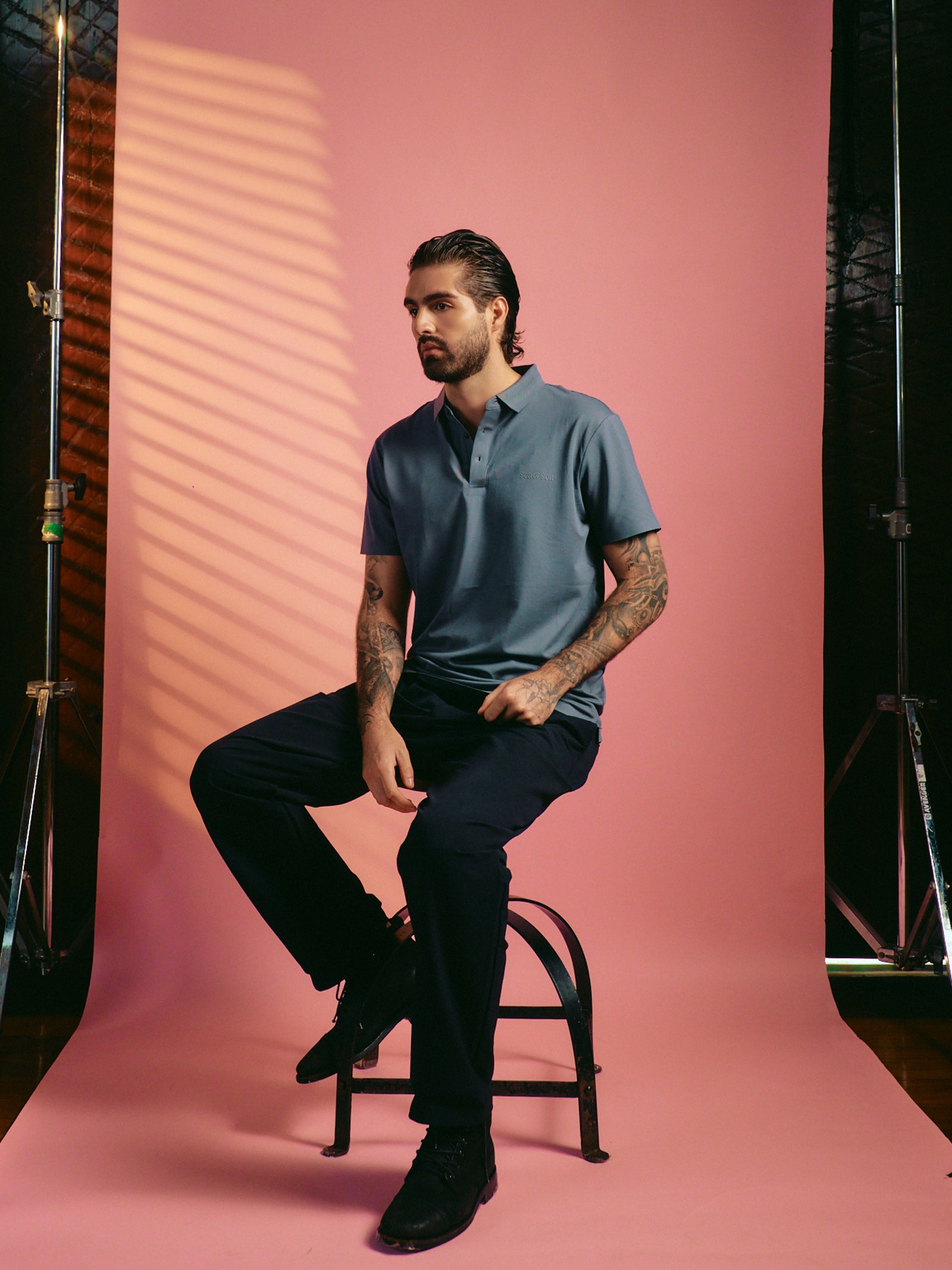 Country Club Regular Polo — Grey