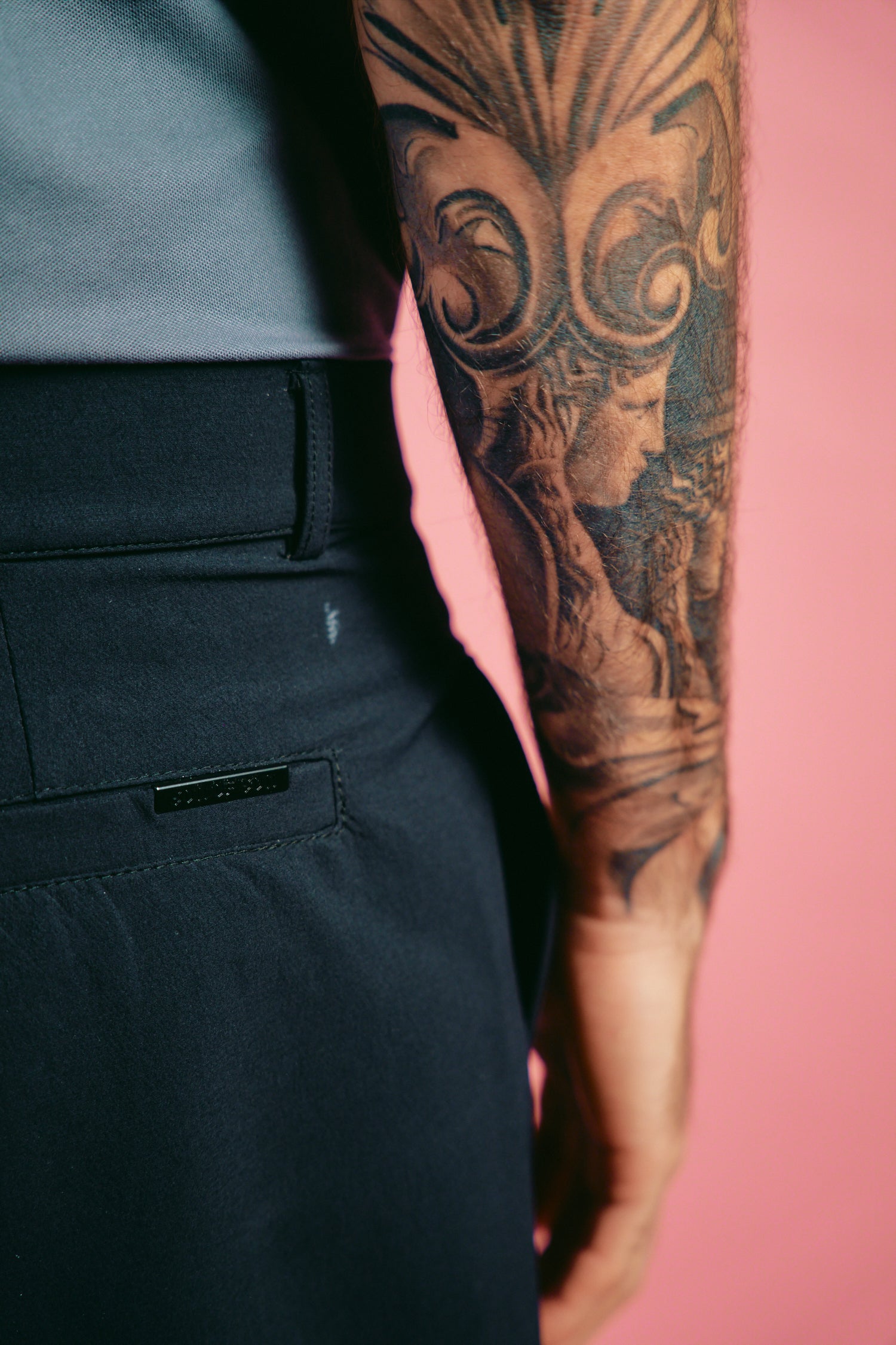 Succession Tailored Pant — Black