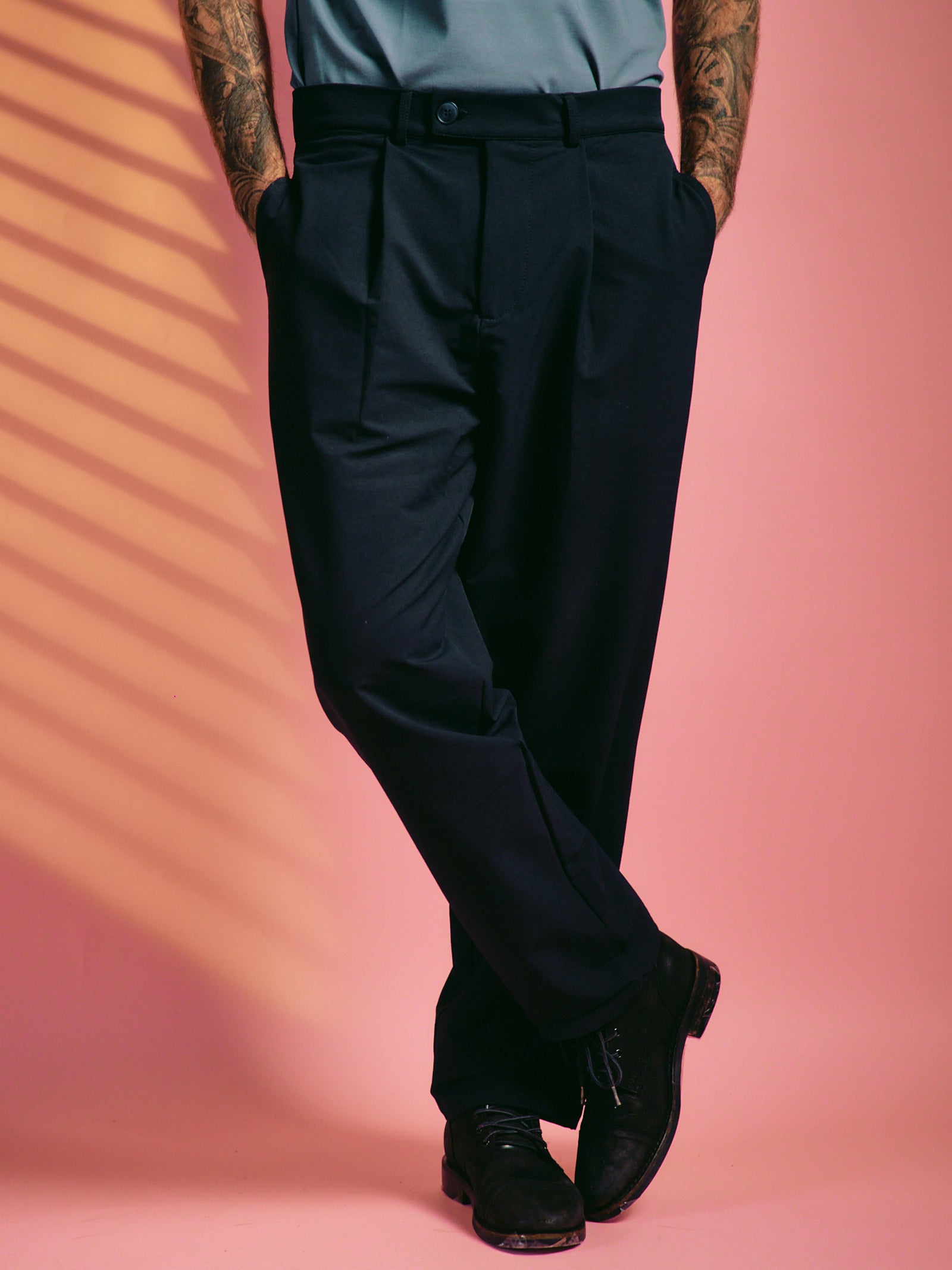 Succession Tailored Pant — Black