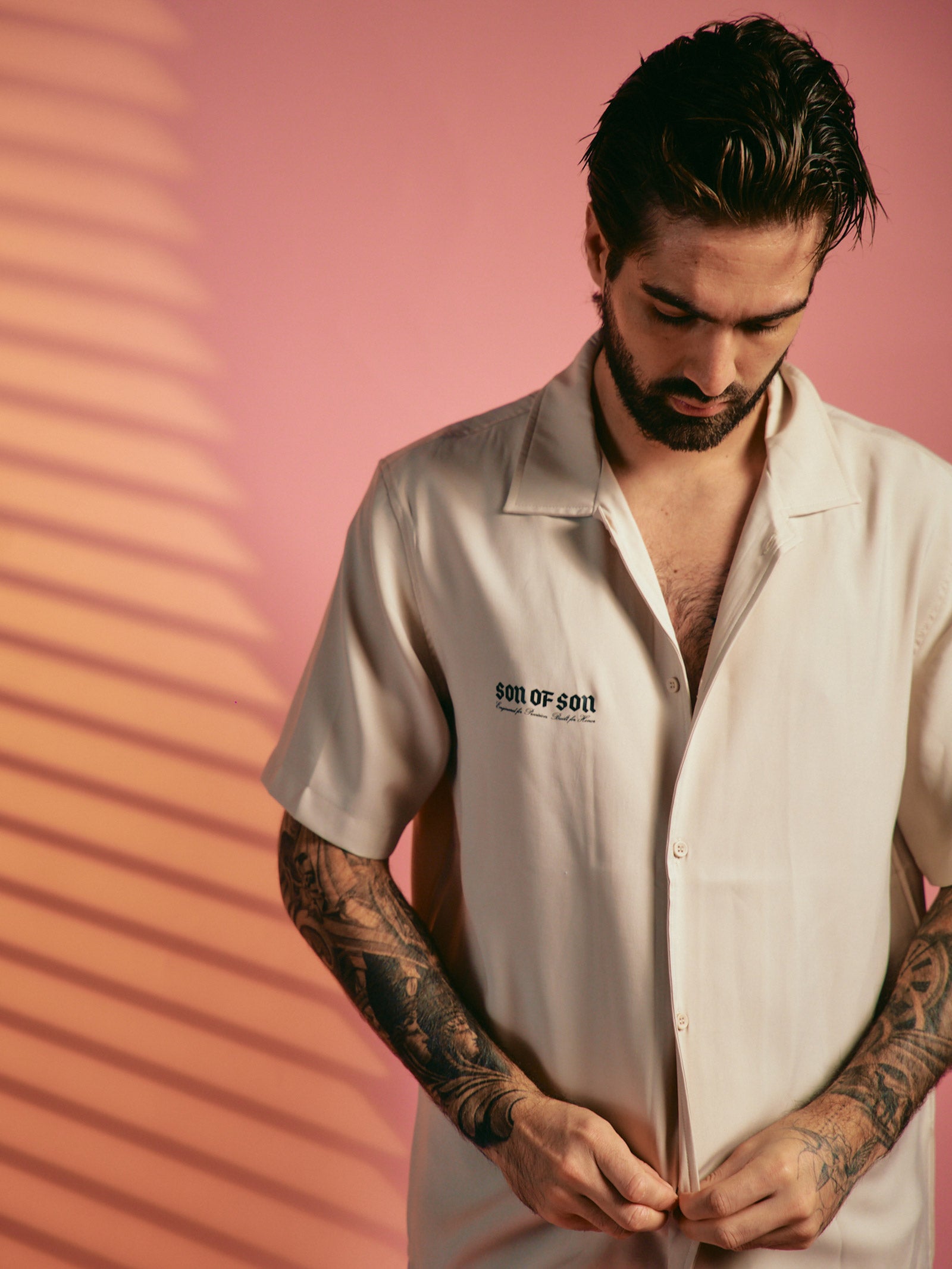 Kindred Camp Shirt — Beige