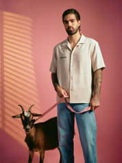 Kindred Camp Shirt — Beige