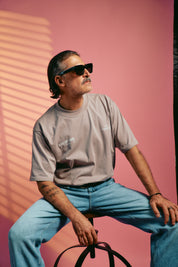 Model 70 Oversized T-Shirt — Grey