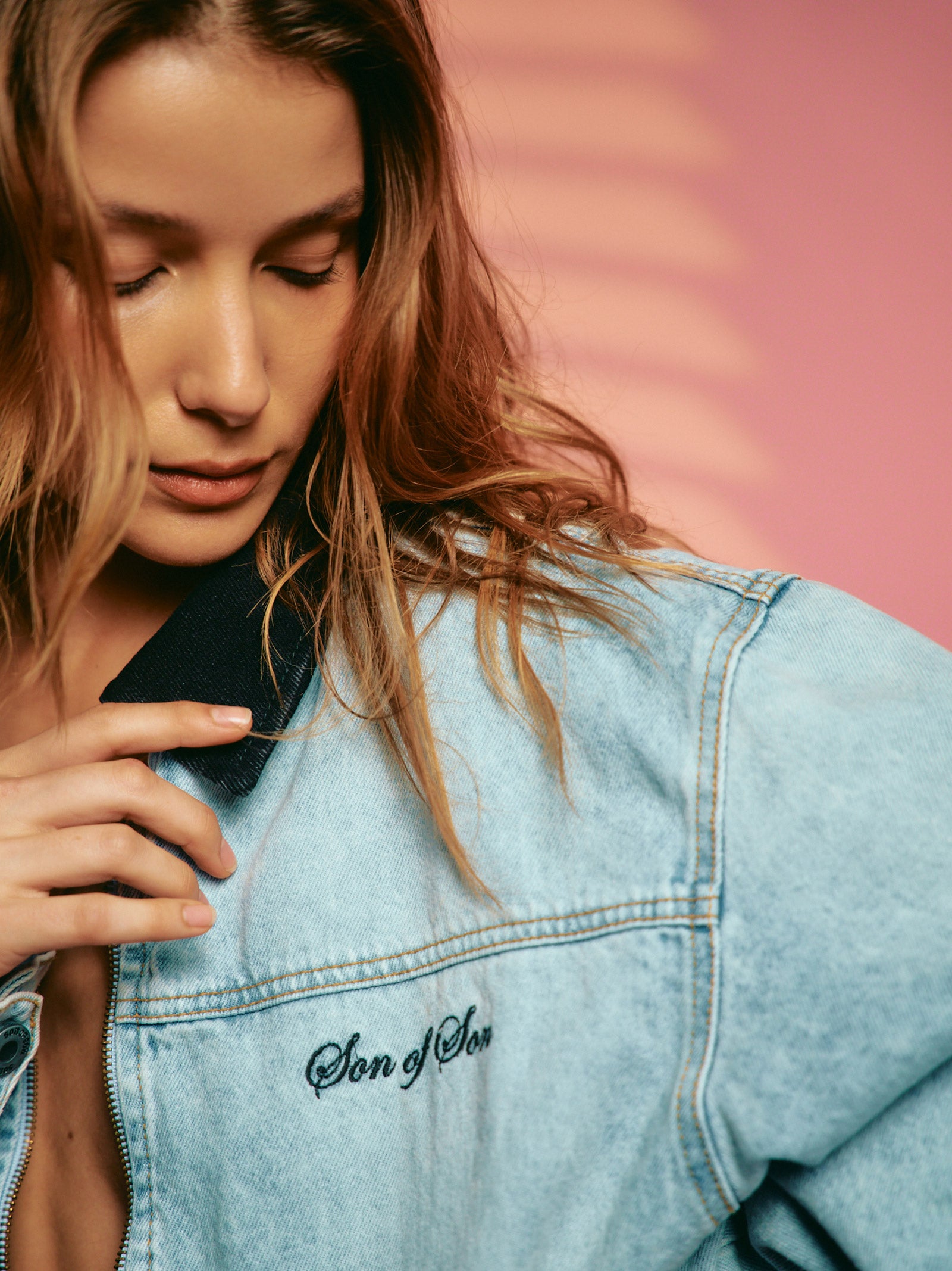 SOFS Denim Jacket — Light Blue