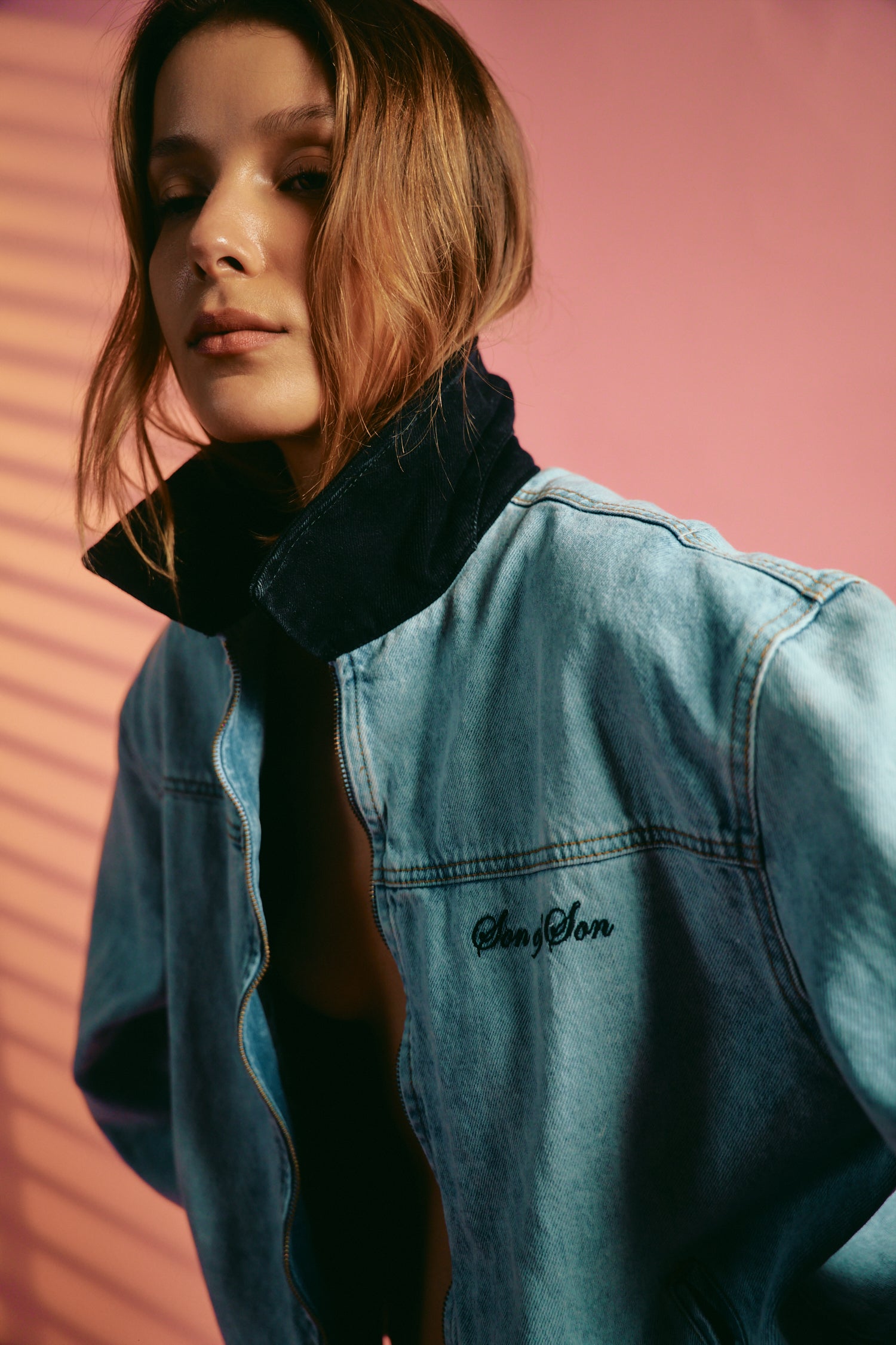 SOFS Denim Jacket — Light Blue