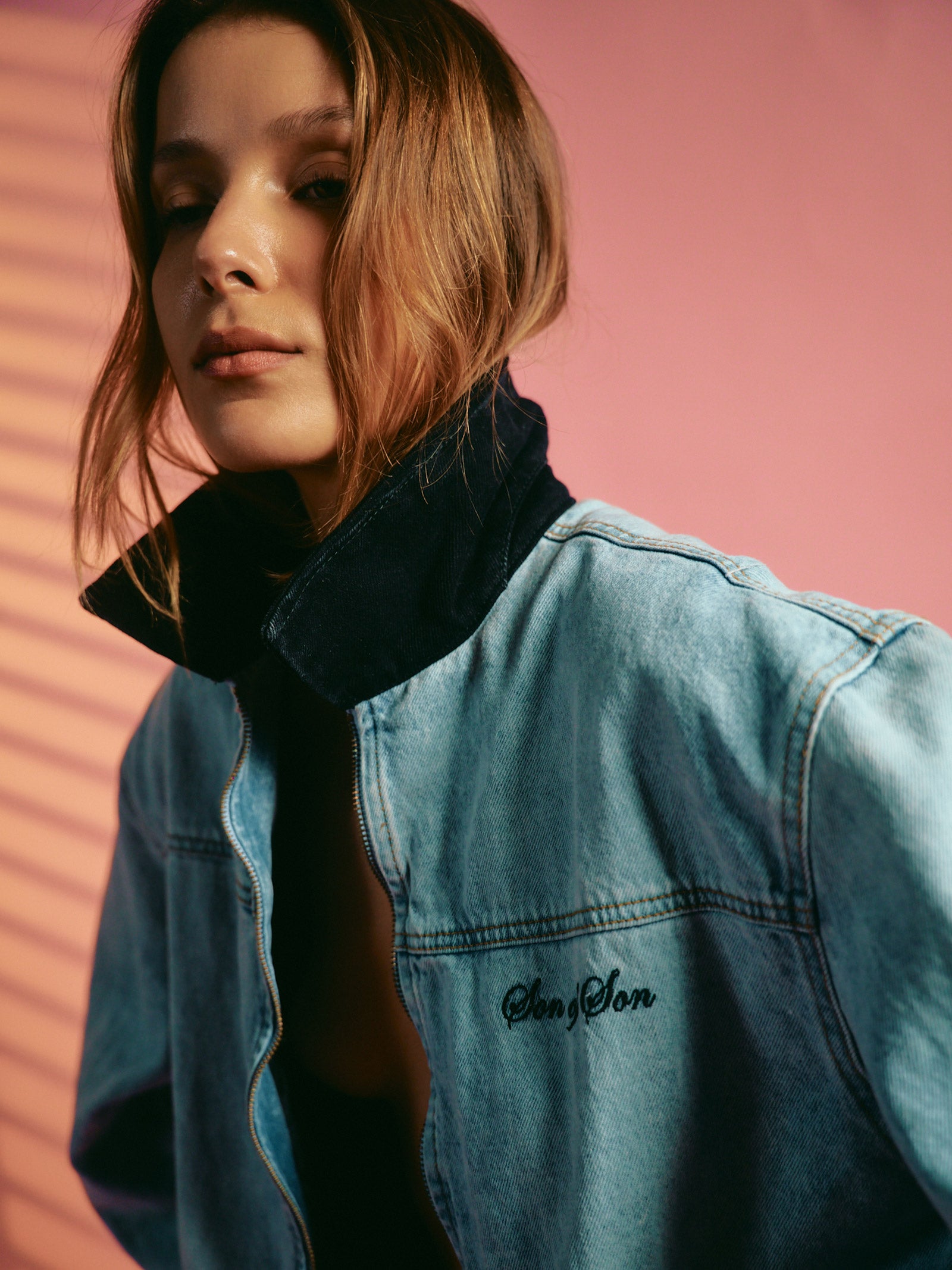SOFS Denim Jacket — Light Blue