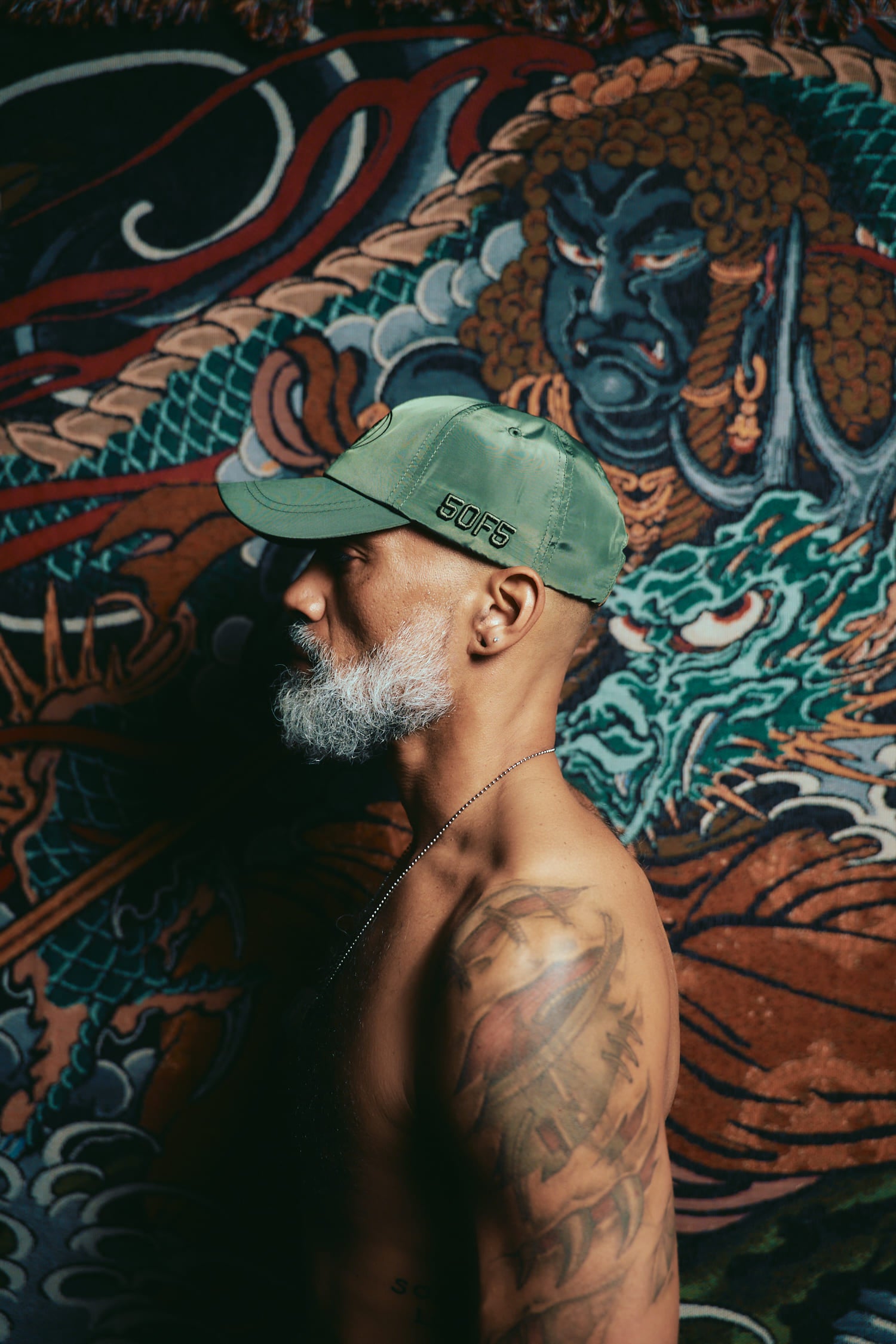 Cap tactical green sofs