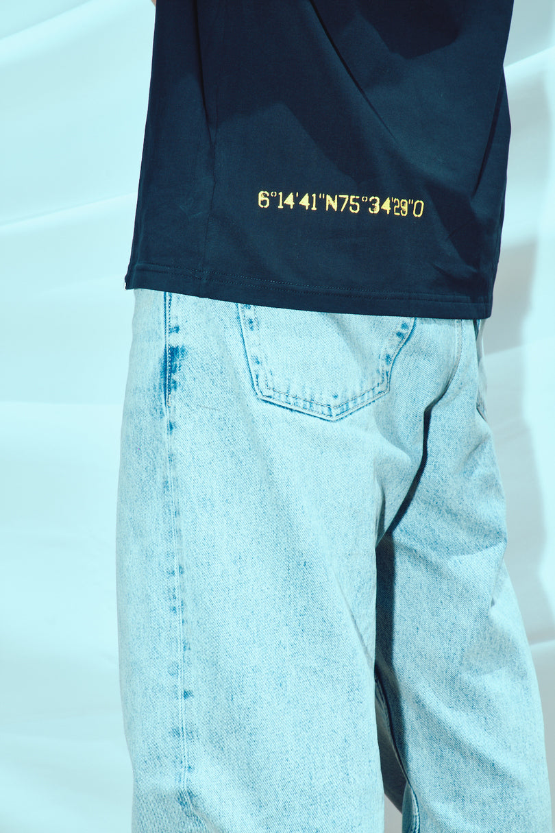 Regular fit black sofs classic racing