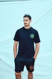 Black green fast n sofs