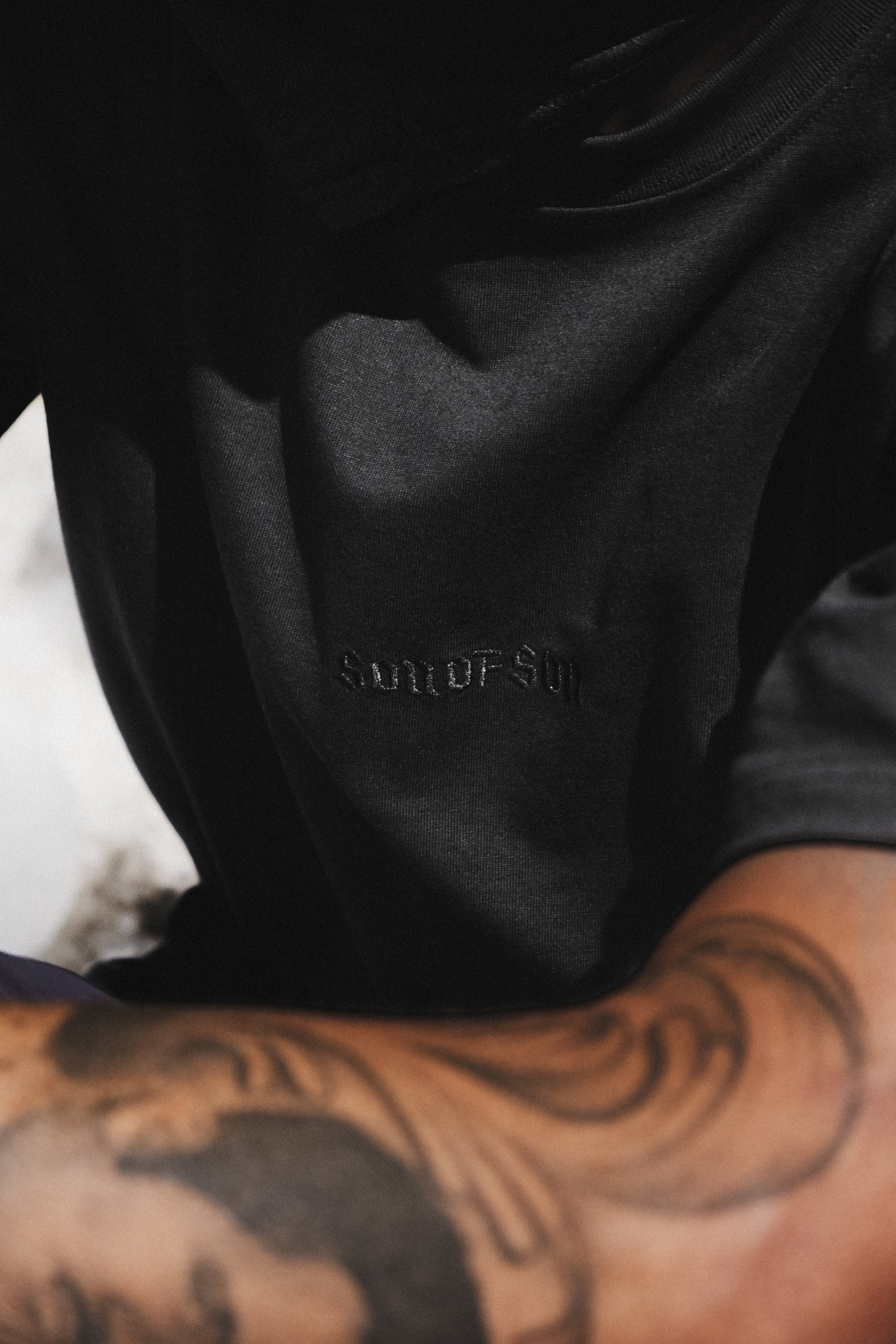 High Ground Oversized T-Shirt — Black