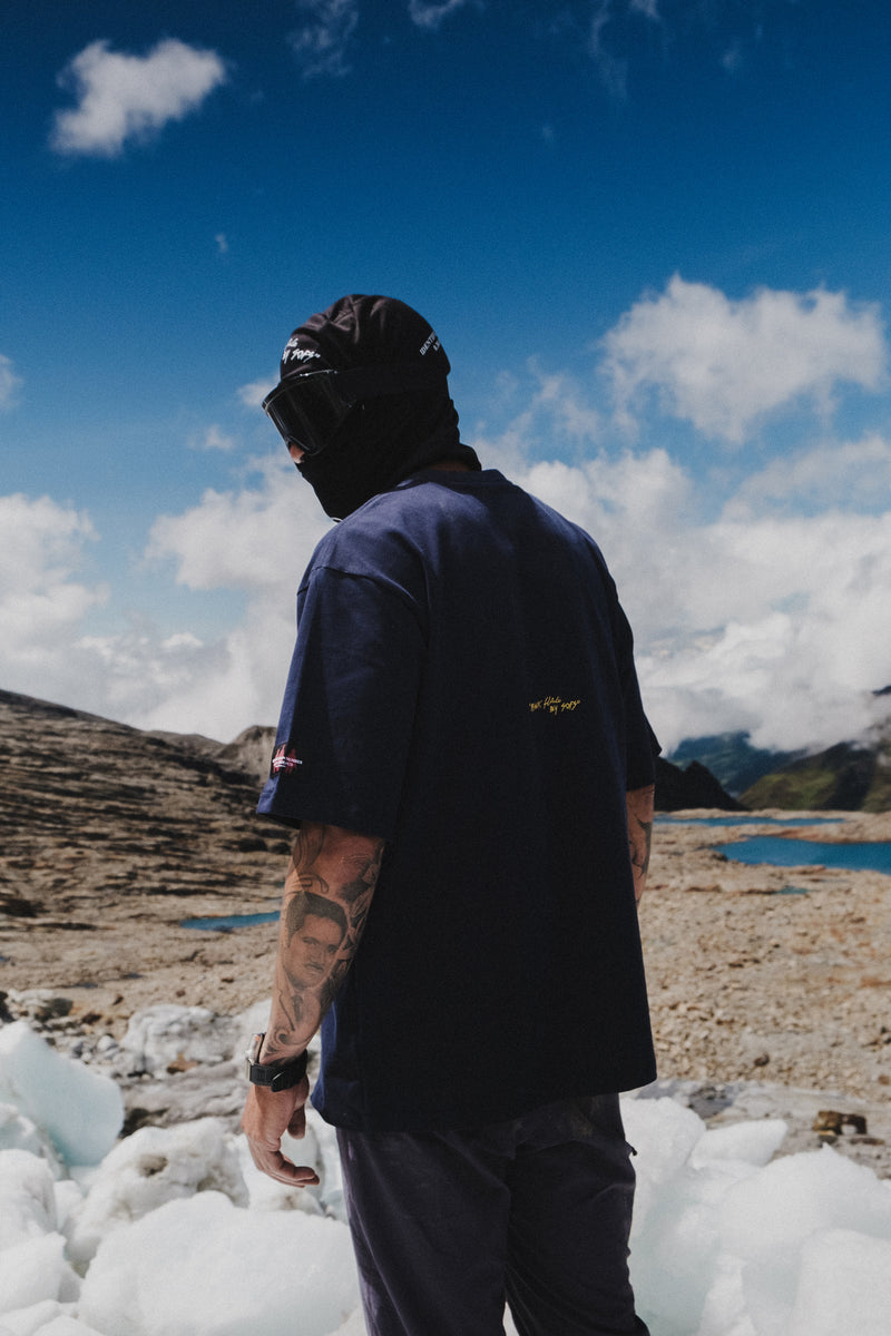 SOFS Oversized Tee — Blue Navy — vista 4