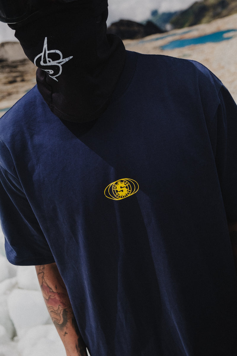 SOFS Oversized Tee — Blue Navy — vista 5