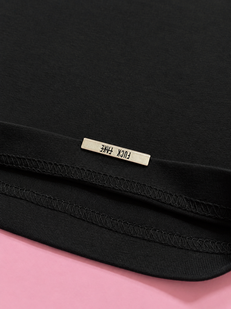 Scar Oversized T-Shirt — Black