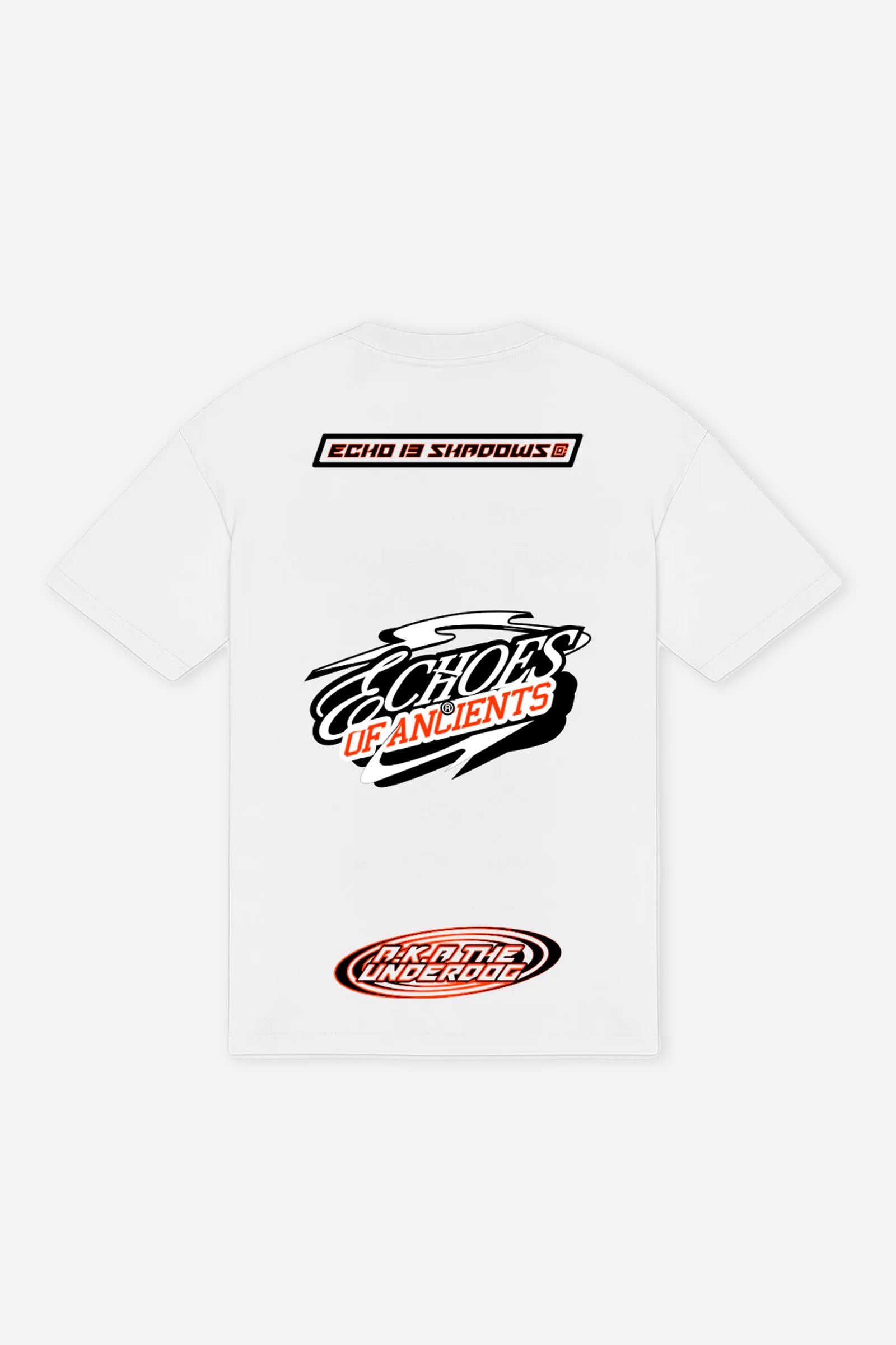 Echoes Of Ancients Oversized T-Shirt — White