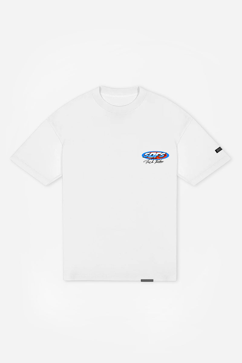 Echoes Of Ancients Oversized T-Shirt — White