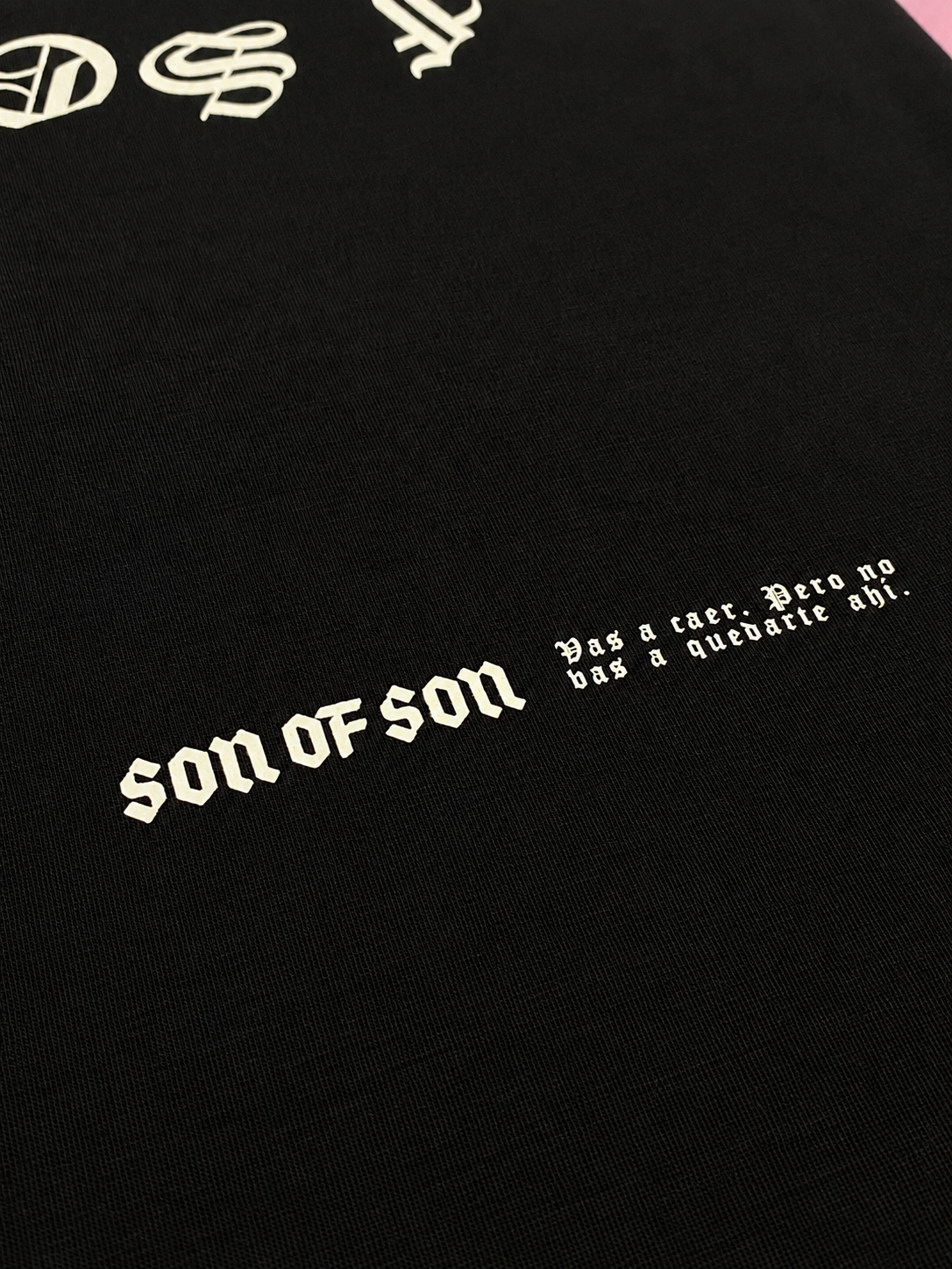 Creed Oversized T-Shirt — Black