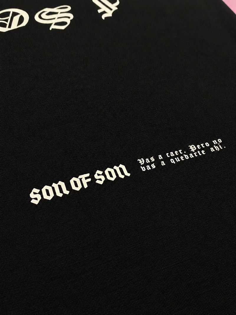 Creed Oversized T-Shirt — Black
